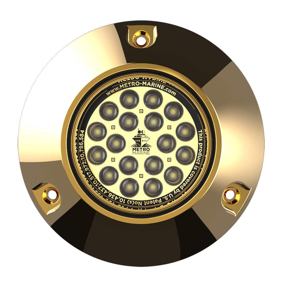 Picture of Metro Marine F-BME1-H-W3-90 High-Output Underwater Light White LED 90Â° Beam