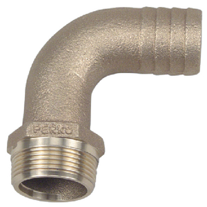 Picture of Perko 0063010PLB 2-1/2" Bronze 90 Degree Pipe to Hose Adapter