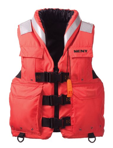 Picture of Kent Sporting Goods 150000-200-004-23 Universal Commercial Life Vest Type III PFD Orange