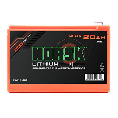 Picture of Norsk Lithium B12120GH 12V 120Ah Heated LiFePO4 Battery Group 27 Bluetooth