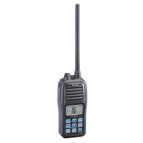 Picture of Icom M25 EVO BLACK 61 USA Floating VHF Handheld Marine Radio - Black