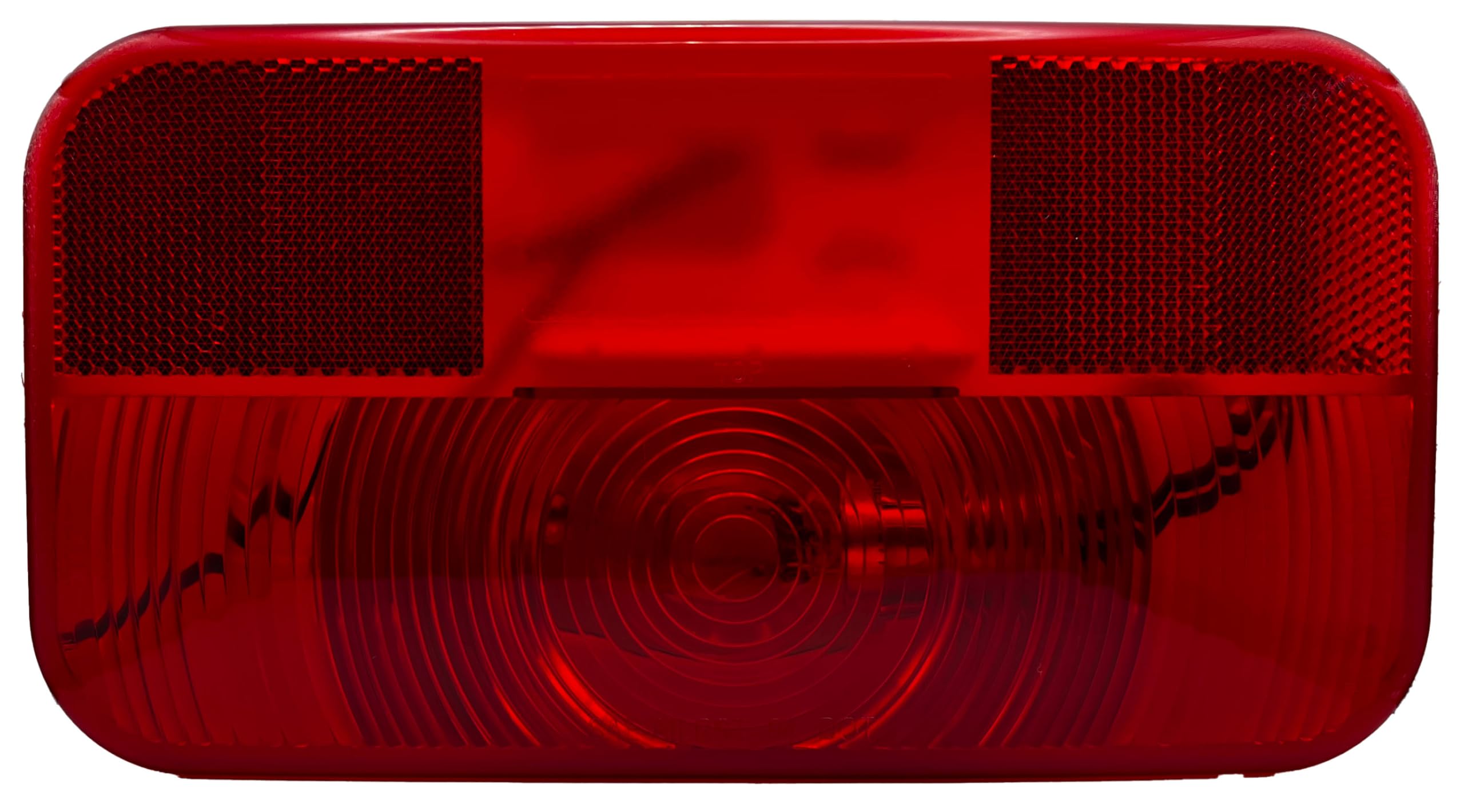 Picture of RV Designer L974 Replacement Lens for Incandescent Rectangular Tail Light with Reflex and Backup