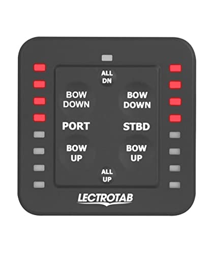 Picture of Lectrotab SX10512-70 Smart Tabs SX Series Trim Tabs 10.5 x 12 for Boats 21-25 Feet