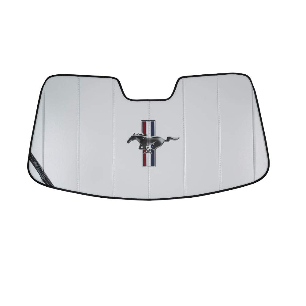 Picture of Covercraft UV11981WH  UVS100 Premier Series Custom Sunscreen for 2025-2026 Tesla Y (Juniper), White