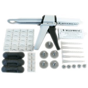 Picture of Weldmount AT-3-50 White Nylon Wire Tie Mount - 50 Pack