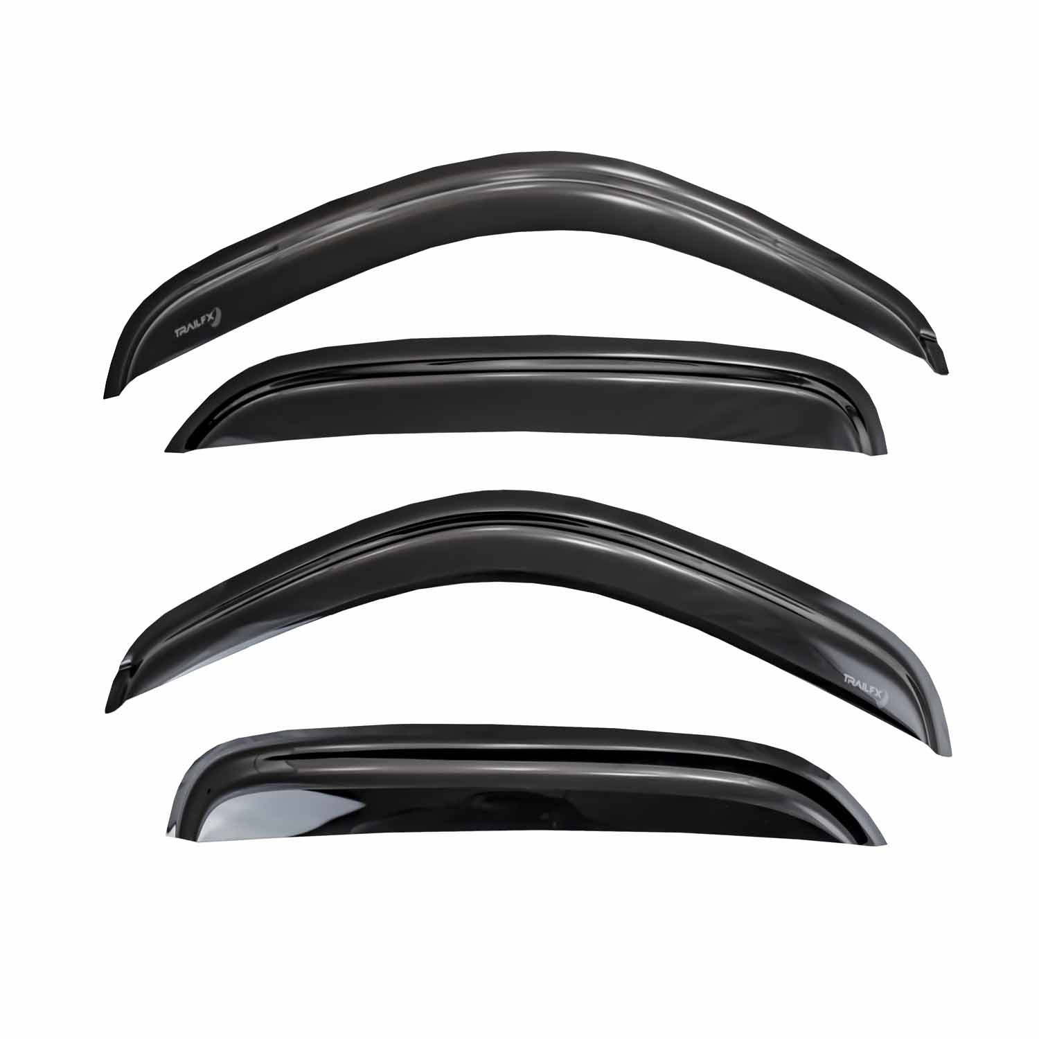 Picture of TrailFX 2676H Window Vent Visor 2-Piece Set Ford Transit 2015-2026