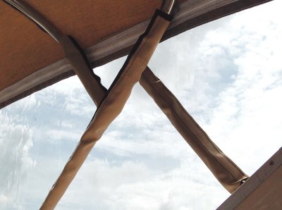 Picture of Taylor Made 11995 Adjustable Bimini Top Support Poles 1 Pair