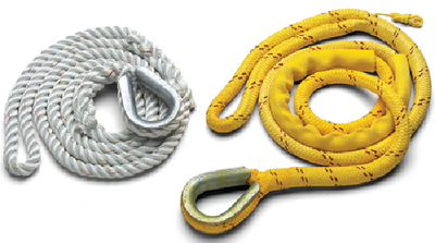 Picture of New England Ropes C54W23-24-00012 Cyclone Mooring Pendant 3/4" x 12'