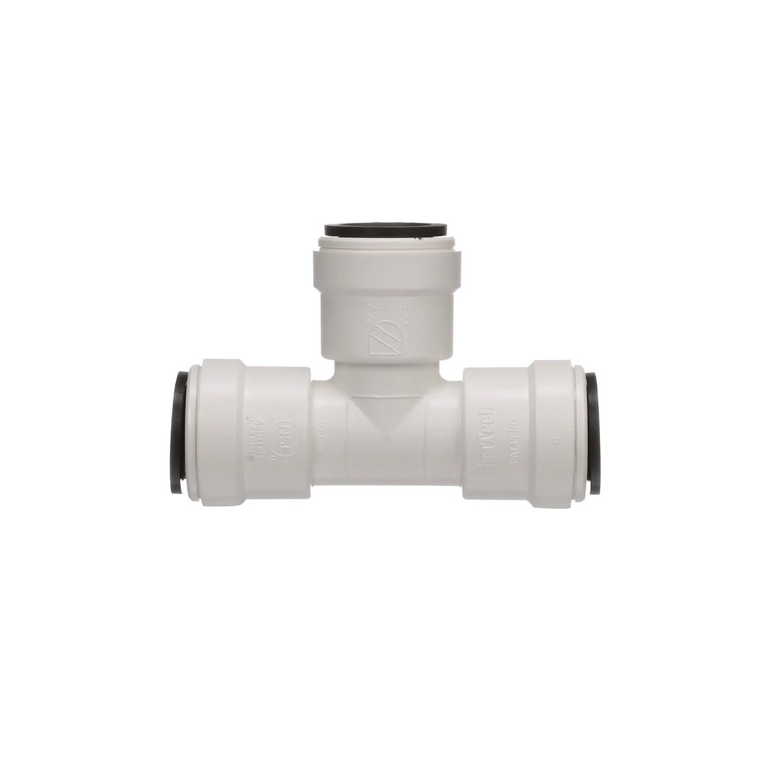 Picture of AquaLock 3520-0808_SUS Elbow Fitting 3/8 CTS x 1/2 FIP Stainless Push-to-Connect