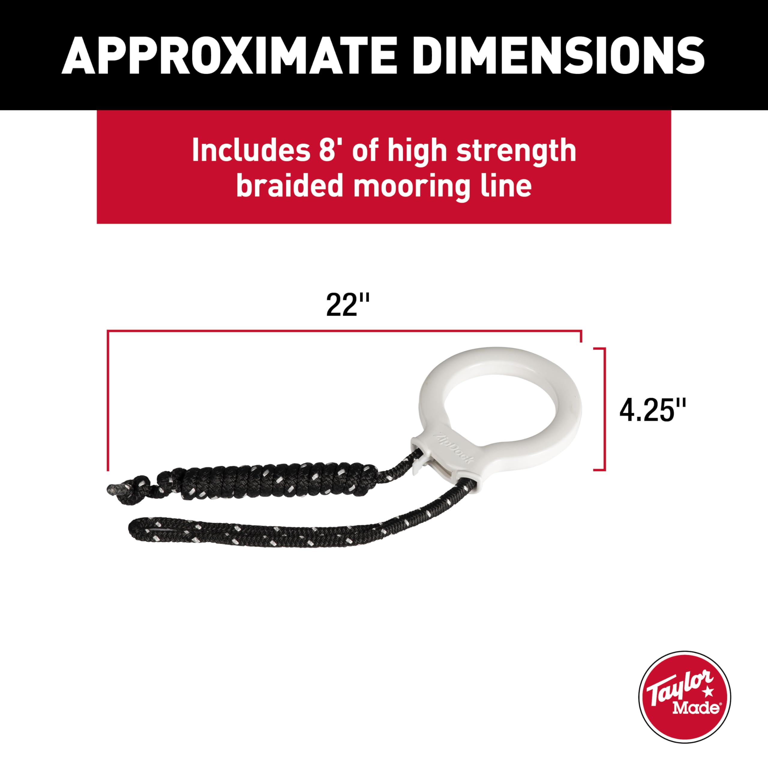 Picture of Taylor Made 2020108633 Removable Chafe Guard 3/4-1 Inch x 14 Feet