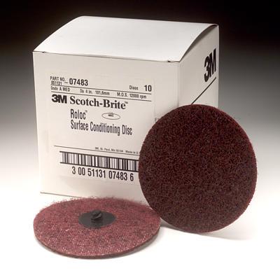 Picture of 3M 7010029926 Sanding Disc 5 Inch P80 Grit Aluminum Oxide 50 Pack
