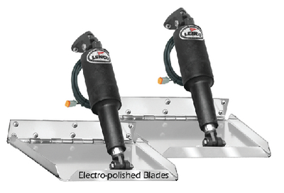 Picture of Lenco 12447-108 Complete 4" x 14" Hybrid Trim Tab Kit with Switch
