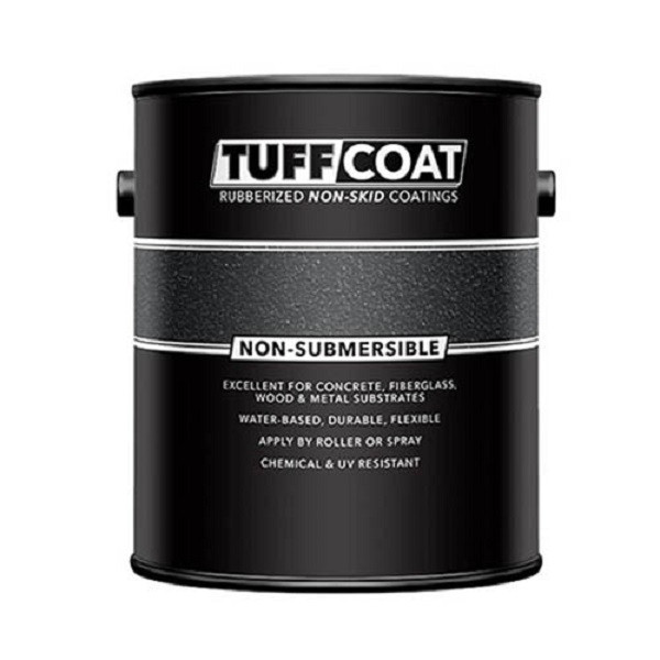 Picture of Tuff Coat Marine 21506 Rubberized Non-Skid Deck Coating Red 1 Gallon