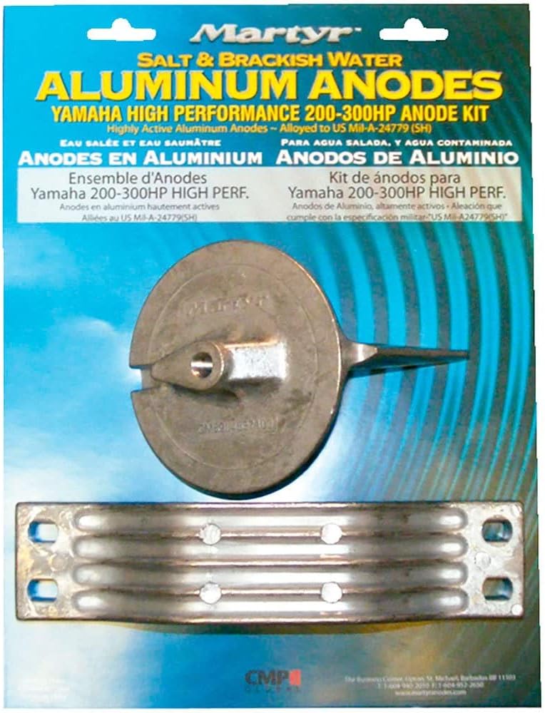 Picture of CMP CM51525Z Frigo Zinc Boat Anode Saltwater Corrosion Protection