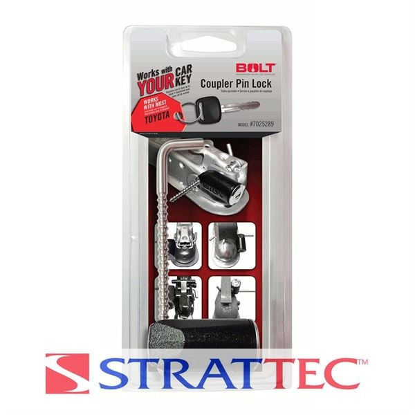 Picture of Strattec 7025285 Coupler Pin Lock Ford Trailer Hitch Coupler Lock