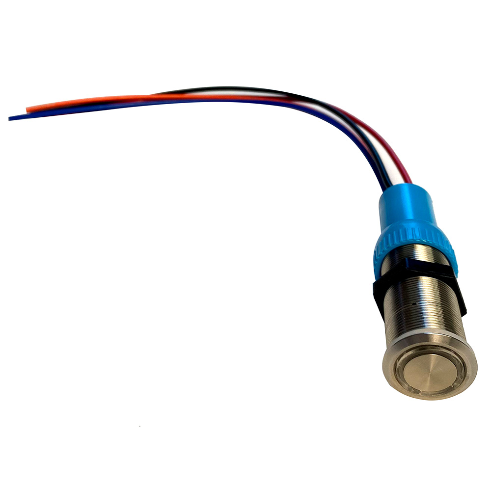 Picture of Bluewater 9059-3116 22mm Inrush Dimmer Switch with Blue/Red LED