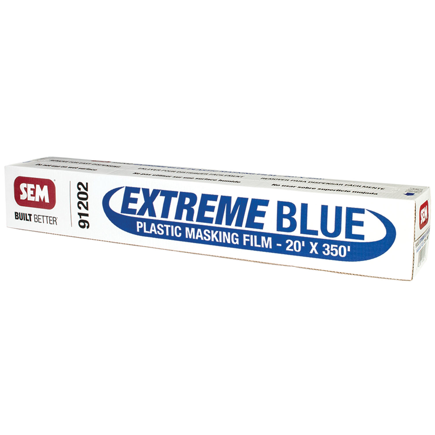 Picture of SEM Products SM02025 Premium Extreme Blue Plastic Masking Film 20ft x 250ft