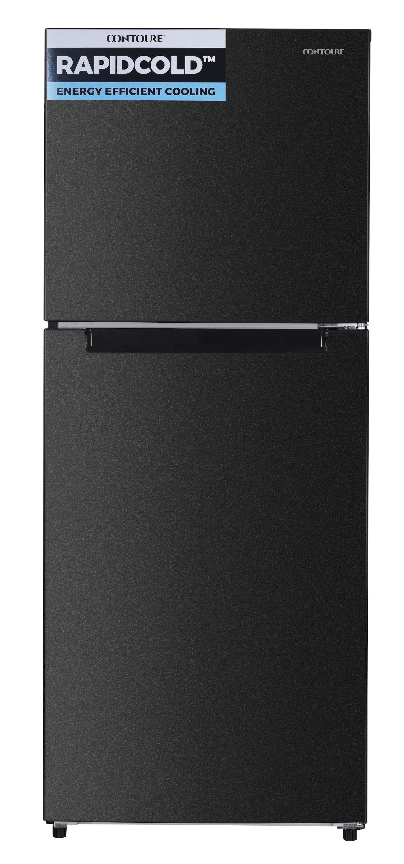 Picture of CONTOURE R-1540GBK Deluxe 15.5 Cu. Ft. RapidCold 4-Door French Door Refrigerator Black Glass