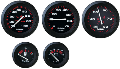 Picture of Sierra 68367P Arctic Gauge Oil Pressure 80 PSI White