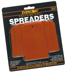Evercoat 100381 Plastic Spreader Kit 3-Pack