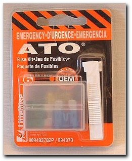 Littelfuse 094370 Ato Emergency Fuse Kit With Puller