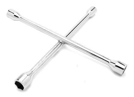 Performance Tool W2 14" Four Way Lug Wrench Metric & SAE