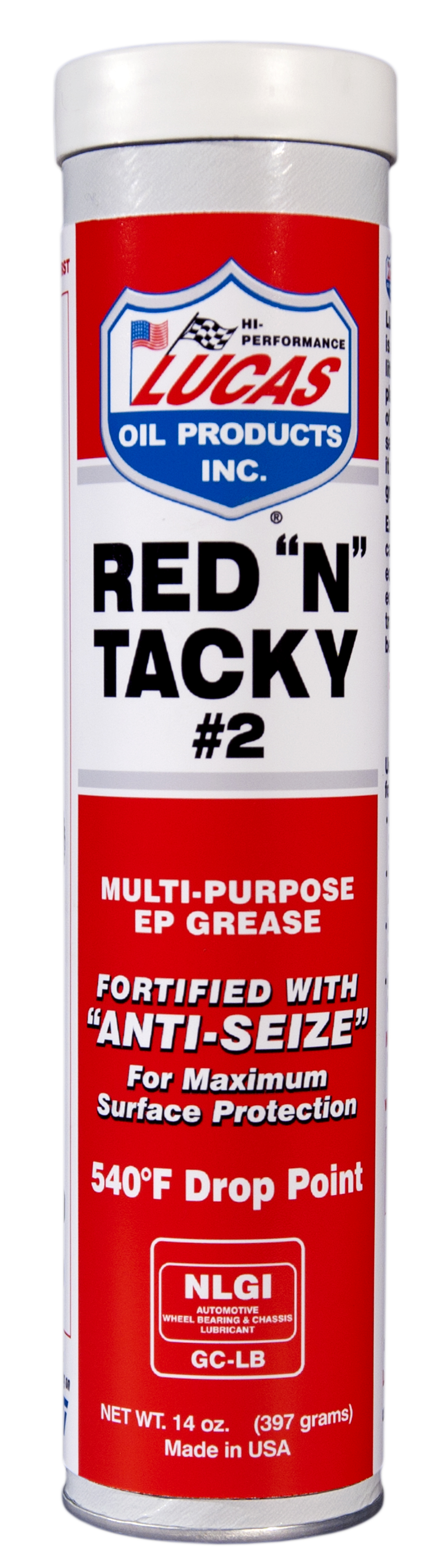 Lucas Oil 10005 Red-N-Tacky Grease14 oz Tube