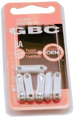 Littelfuse Gbc8bp Ceramic Fuse, (pack Of 5)