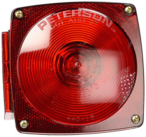 Peterson Fluid V440L 7-Function Combination Stop Tail Turn Light with License Plate Light