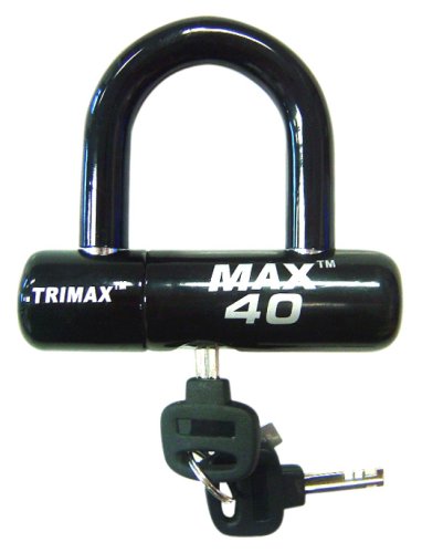 Trimax MAX40BK Ultra-High Max 40 Security Disc/Cable Lock