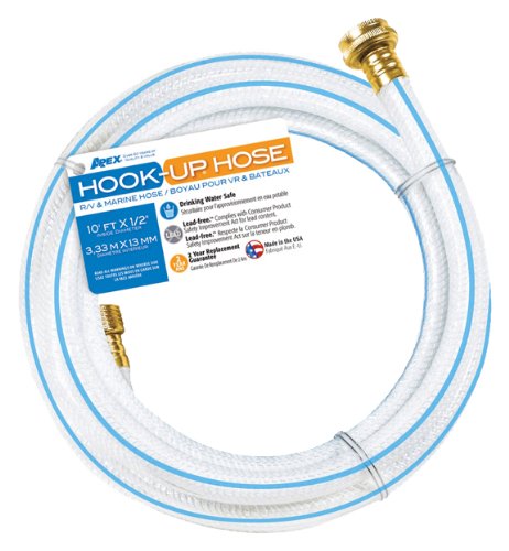 Teknor Apex 7533-25 Marine & RV Water Hose Starter Kit 1/2" x 25'