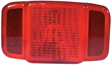 Peterson Fluid M457 Stop Turn Tail Light Rectangular Red Lens