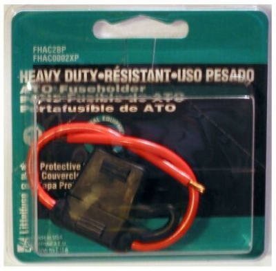Littelfuse Fhac2bp Heavy Duty Ato Fuse Holder With Cover