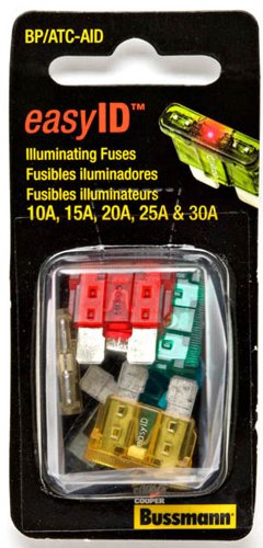 Bussmann BP/ATC-AID ATC Easy ID Blade Fuse Assortment 5-Piece Kit