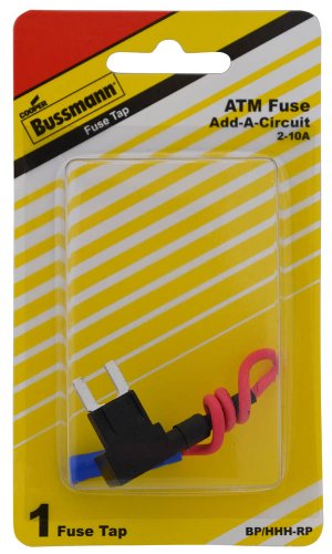 Bussmann BP/HHH-RP ATM Mini Blade Fuse Holder with 16 Gauge Wire