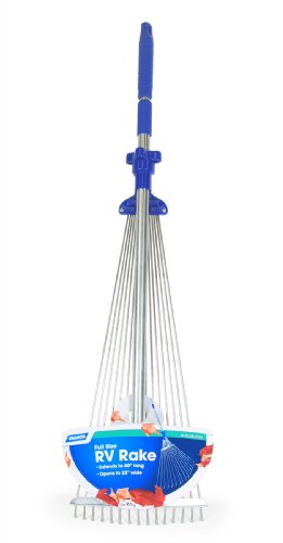 Camco 42171 Telescopic Collapsible Rake for RV Camping