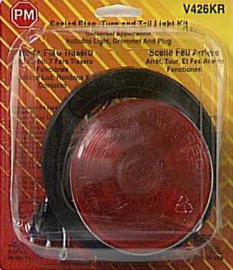 Peterson Fluid V426KR 4" Sealed Trailer Light Kit with Grommet