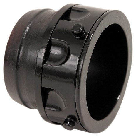 Valterra F02-2028 Swivel Bayonet RV Sewer Hose Fitting 3 Inch Black