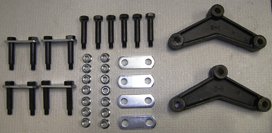 AP 014121099 Tandem Axle Shackle Kit 16 Inch for 35 Inch Spacing