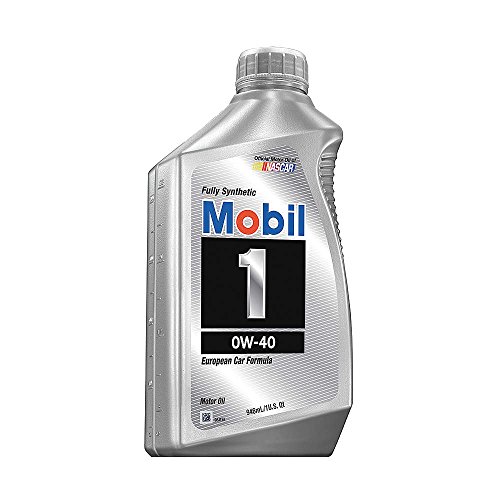 Mobil 112628 0W-40 Full Synthetic Motor Oil 1 Quart European Car Formula