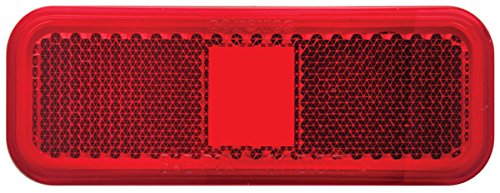 Optronics A44RBP Red Lens For Rect Clnce L