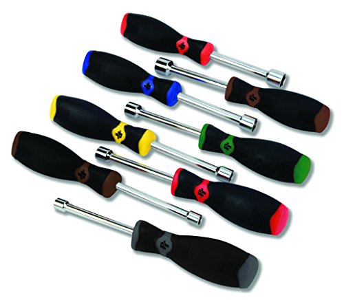 Performance Tool W30900 Wilmar Corp. /  8 pc Pro Style SAE Nutdriver