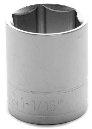 Performance Tool W32034 Wilmar Corp. /  1/2" Dr 6pt Std. Socket 1-1/16