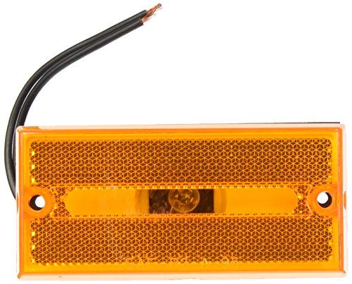 Peterson Fluid V132A Clearance Light Amber Rectangular 3.88"