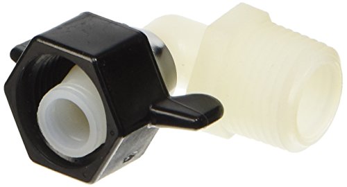Shurflo 2443366 Nylon Swivel Elbow Fitting 1/2 NPT