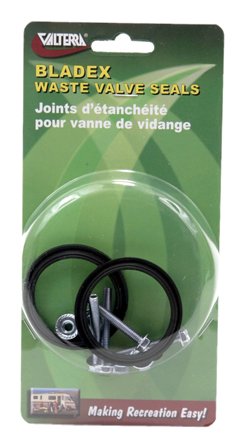 Valterra T1001-9VP Bladex 1-1/2 Inch Valve Seal Replacement Kit with Hardware (Set of 2)