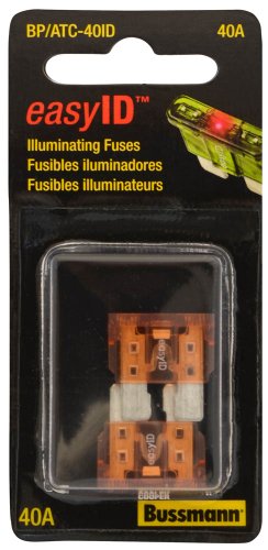 Bussmann BPATC40ID   40-Amp 32-Volt ATC Blade easyID Automotive Fuse (2-Pack)