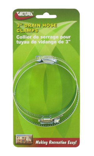 Valterra H03-0058VP #48 Stainless Steel Hose Clamps 2-Pack