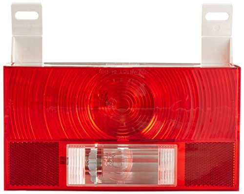 Peterson Fluid V25914 Rectangular Stop Tail Turn Light with License Plate Bracket