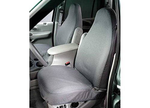 Covercraft SS7432WFGY Waterproof Polyester Seatsaver Custom Second Row Seat Covers Grey